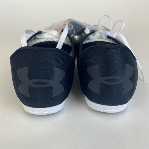 Under Armour Men's SpeedForm Miller 2 Track‎ Shoes Black/White 3000020 Size 9 - Picture 5 of 10